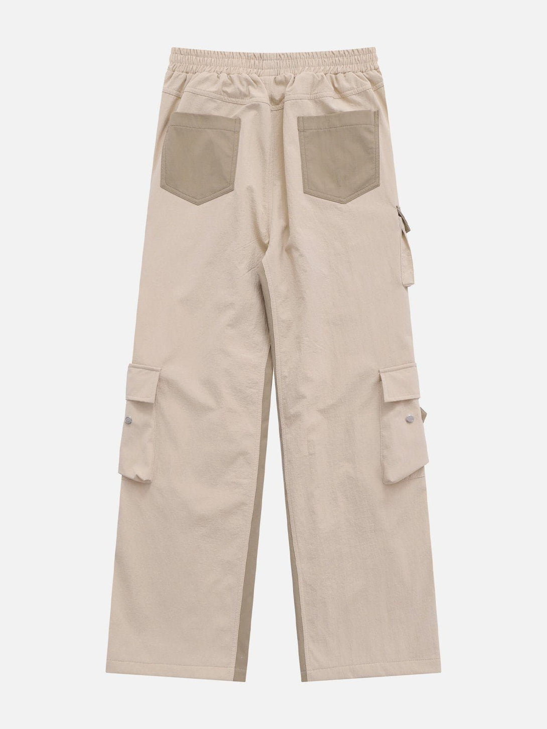 AlanBalen® - Contrast Multi-Pocket Cargo Pants AlanBalen