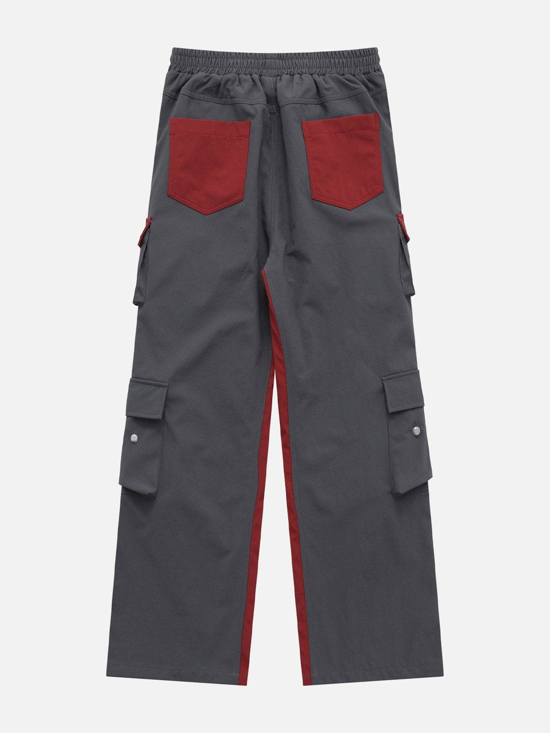 AlanBalen® - Contrast Multi-Pocket Cargo Pants AlanBalen