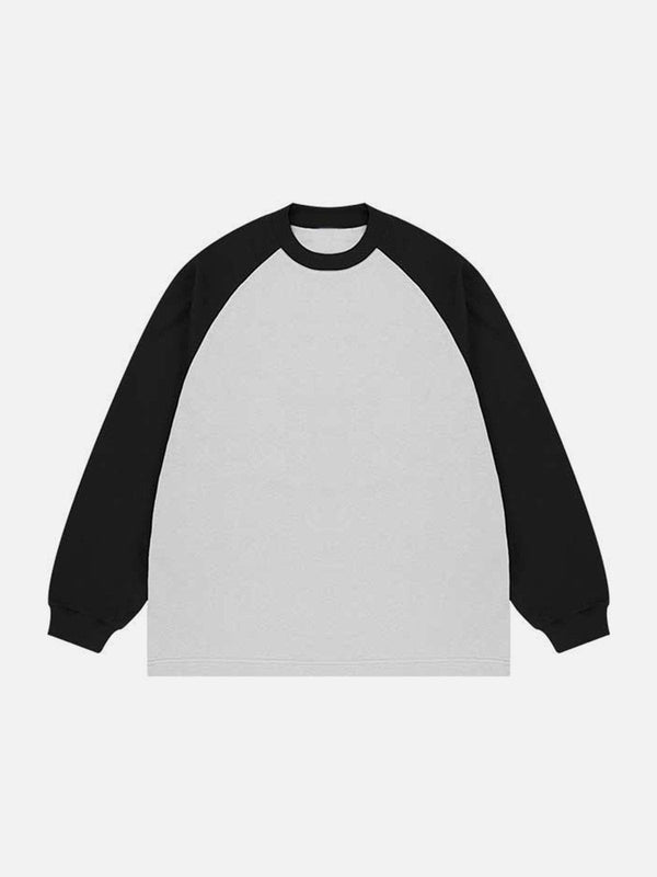 AlanBalen® - Contrast Splicing Sweatshirt AlanBalen