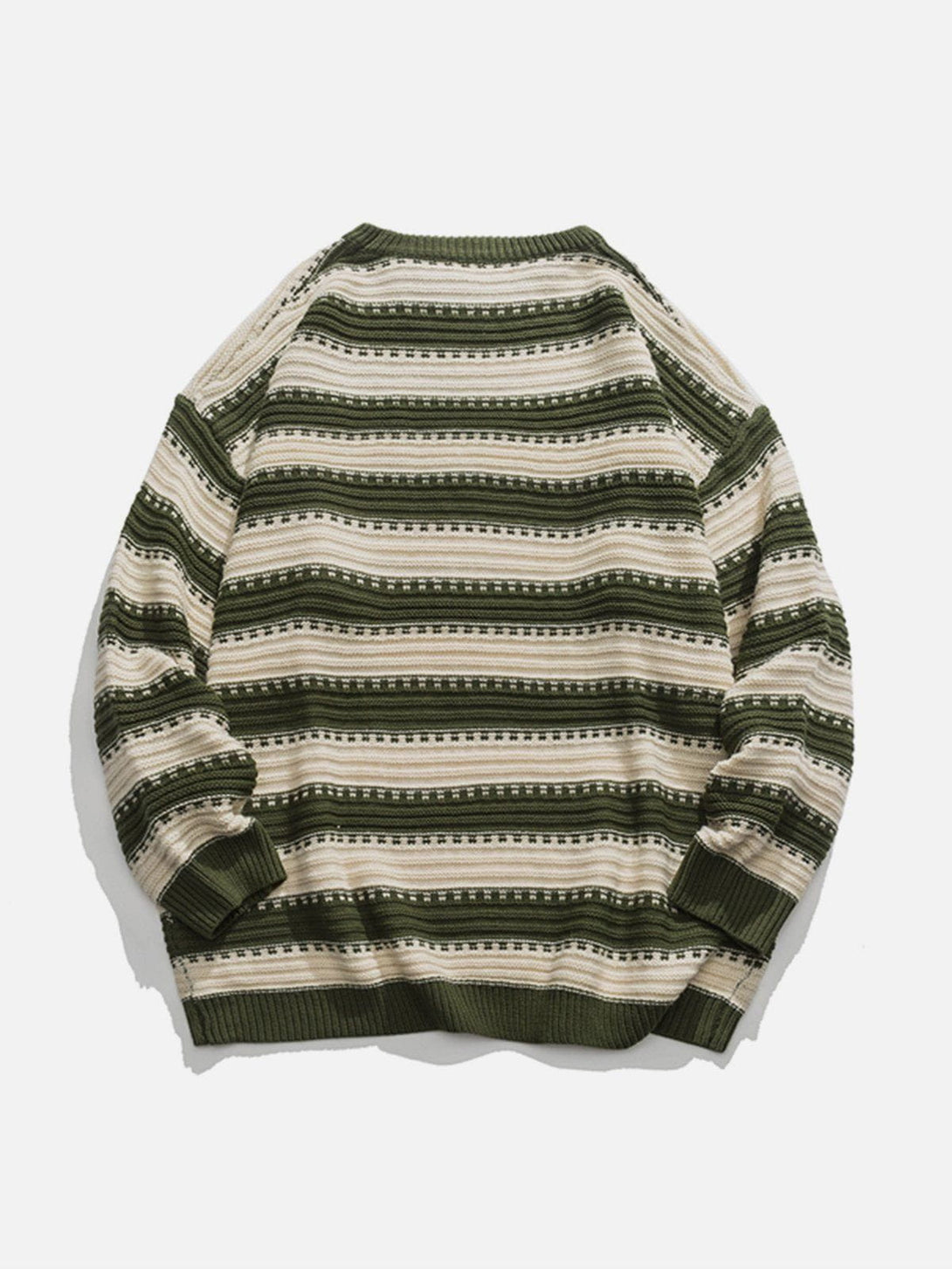 AlanBalen® - Crewneck Striped Sweater AlanBalen