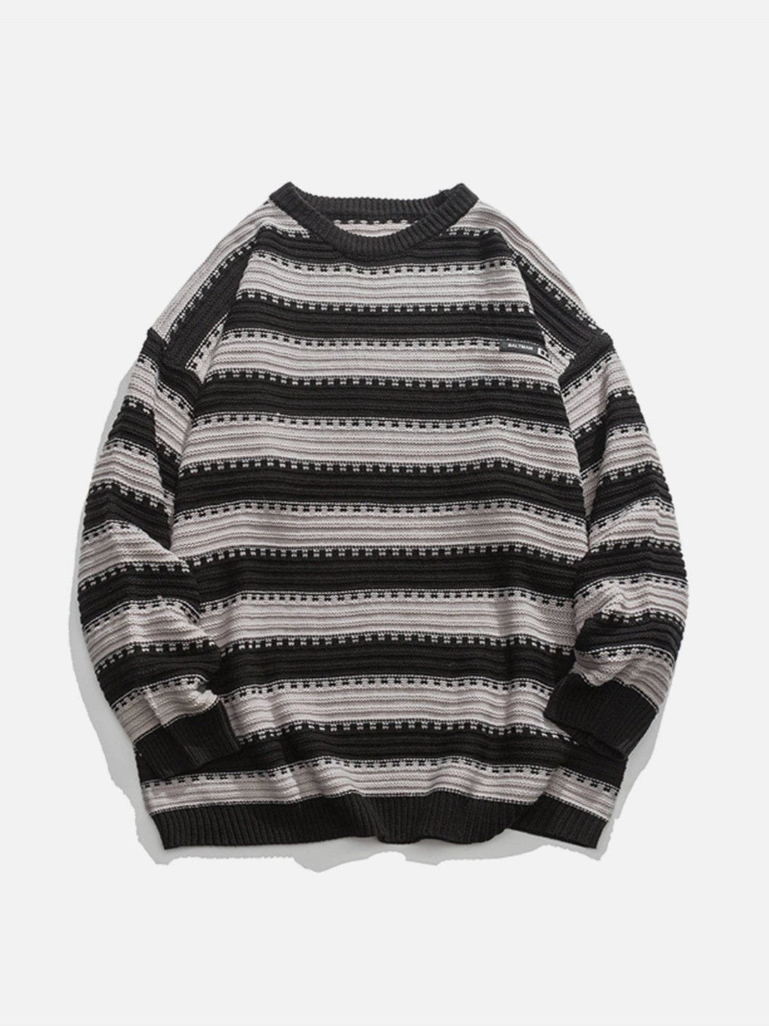 AlanBalen® - Crewneck Striped Sweater AlanBalen