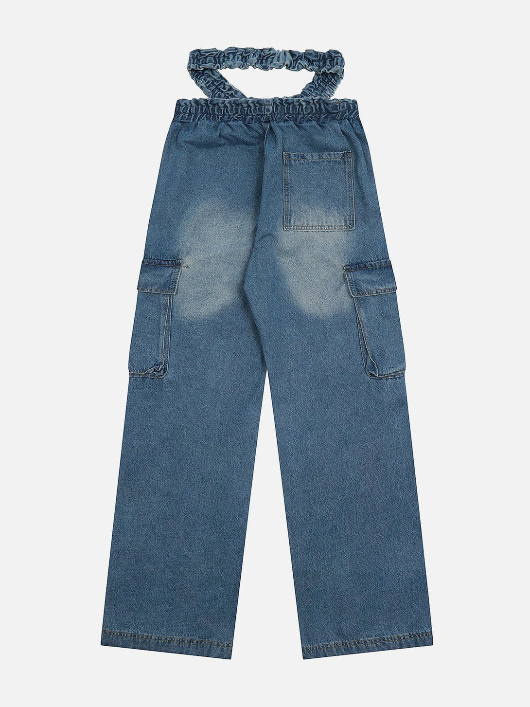 AlanBalen® - Cross Belt Washed Jeans AlanBalen