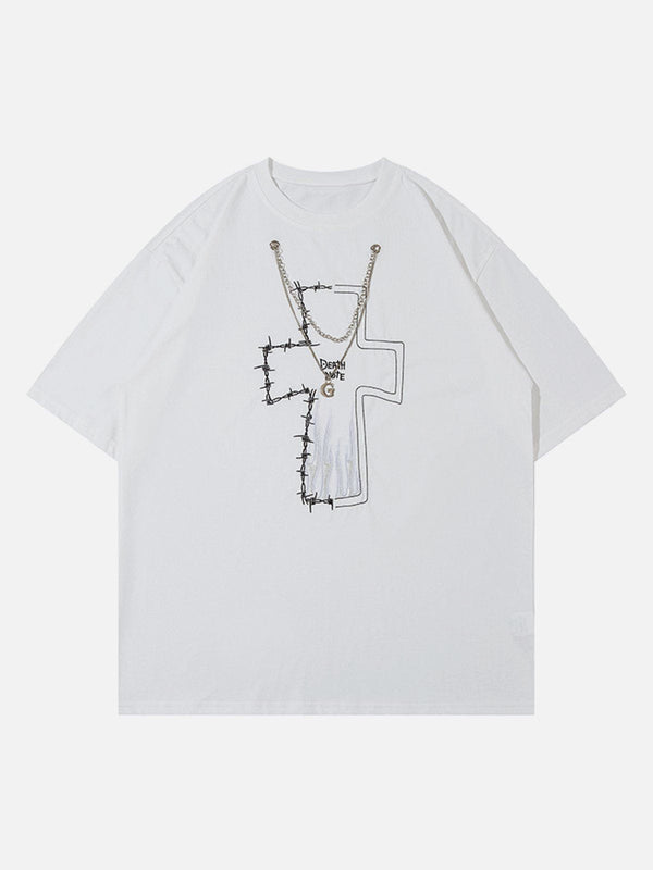 AlanBalen® - Crosses Print Tee AlanBalen