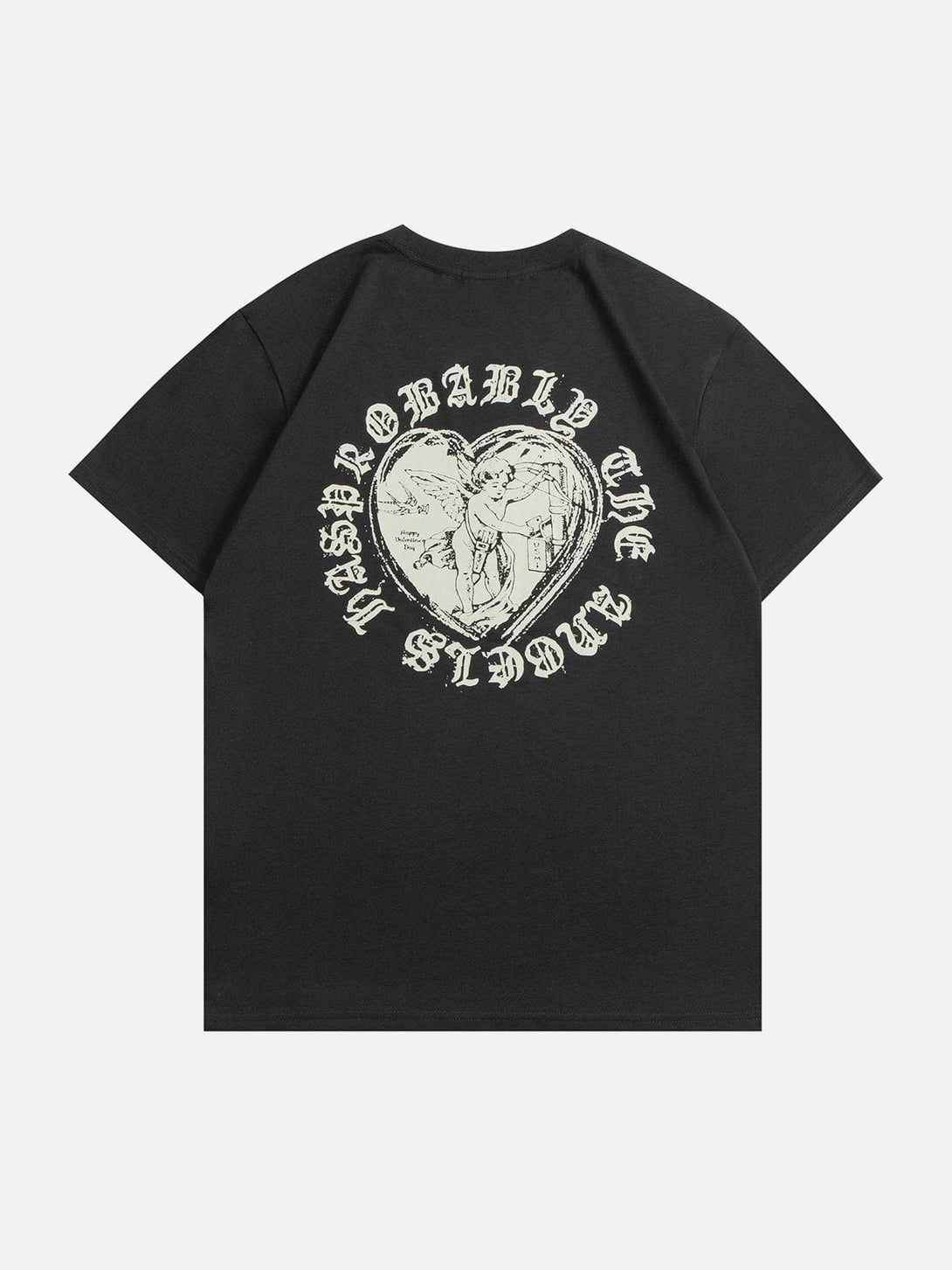 AlanBalen® - Cupid Heart Elements Print Tee AlanBalen