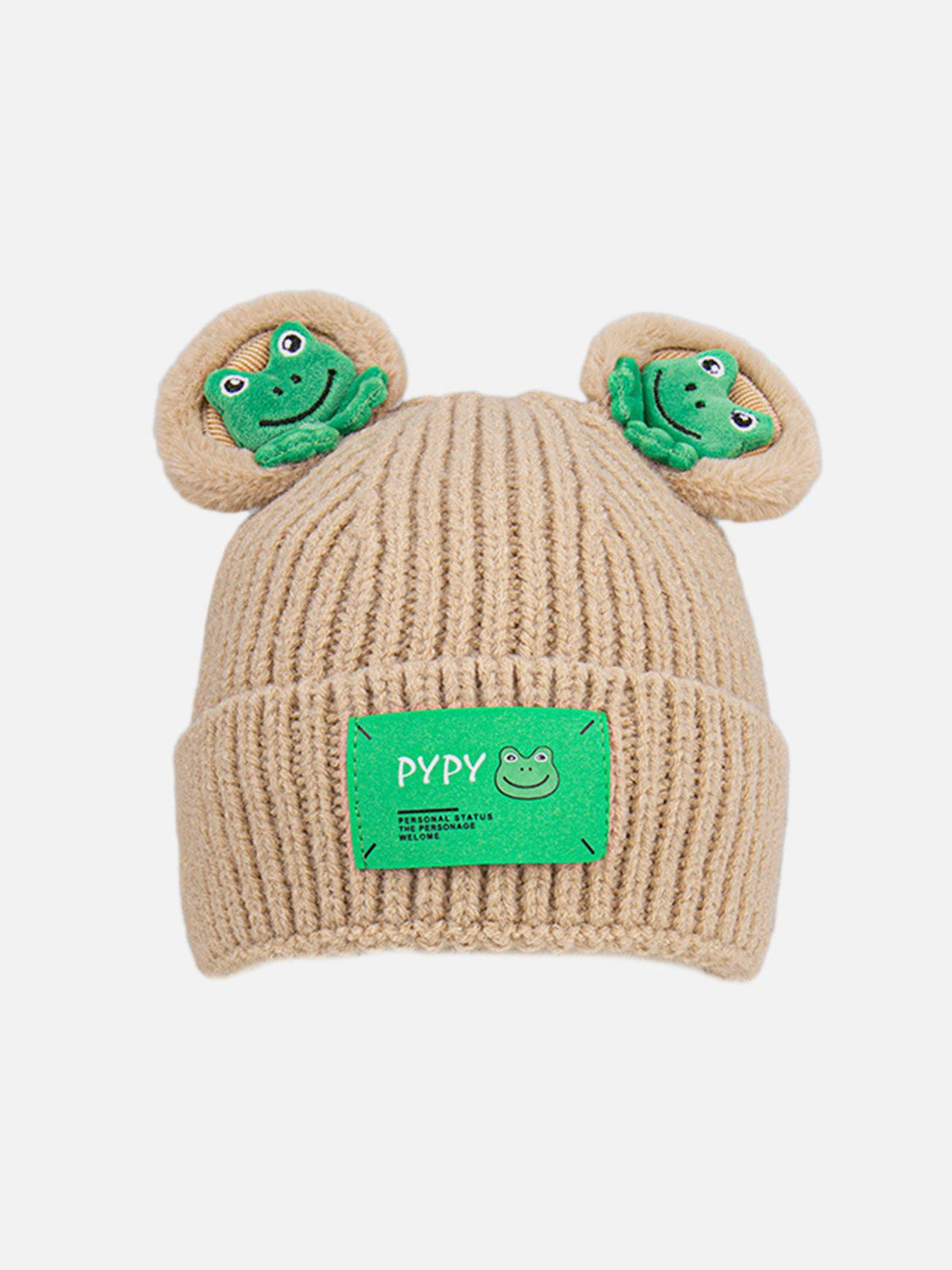 AlanBalen® - Cute Cartoon 3D Frog Knitting Hat AlanBalen