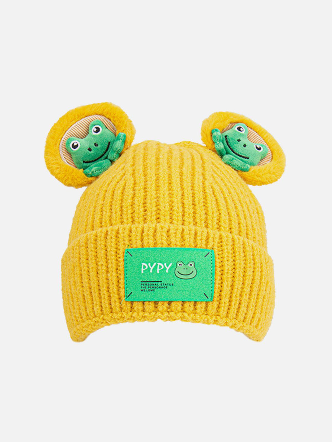 AlanBalen® - Cute Cartoon 3D Frog Knitting Hat AlanBalen