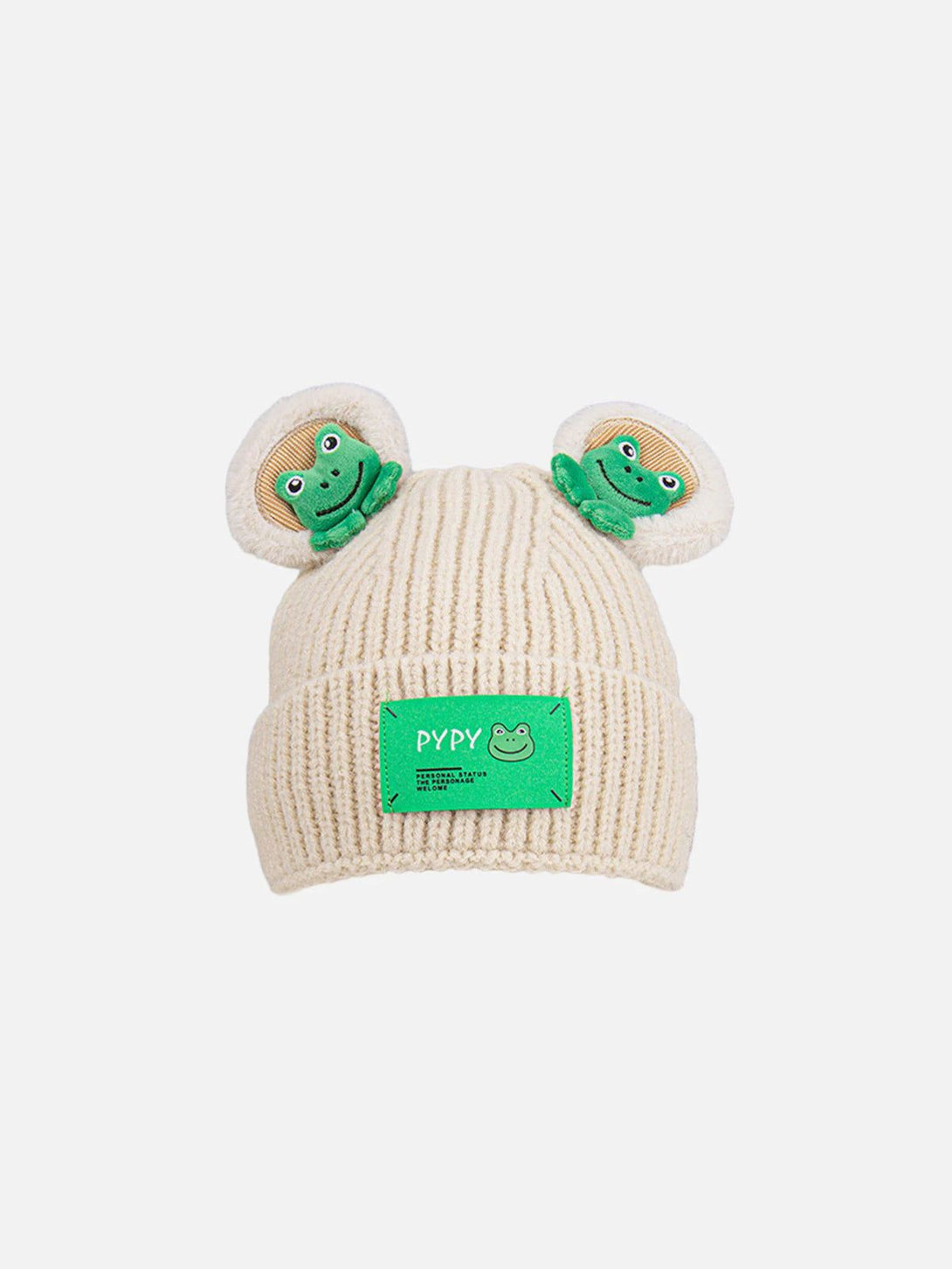 AlanBalen® - Cute Cartoon 3D Frog Knitting Hat AlanBalen