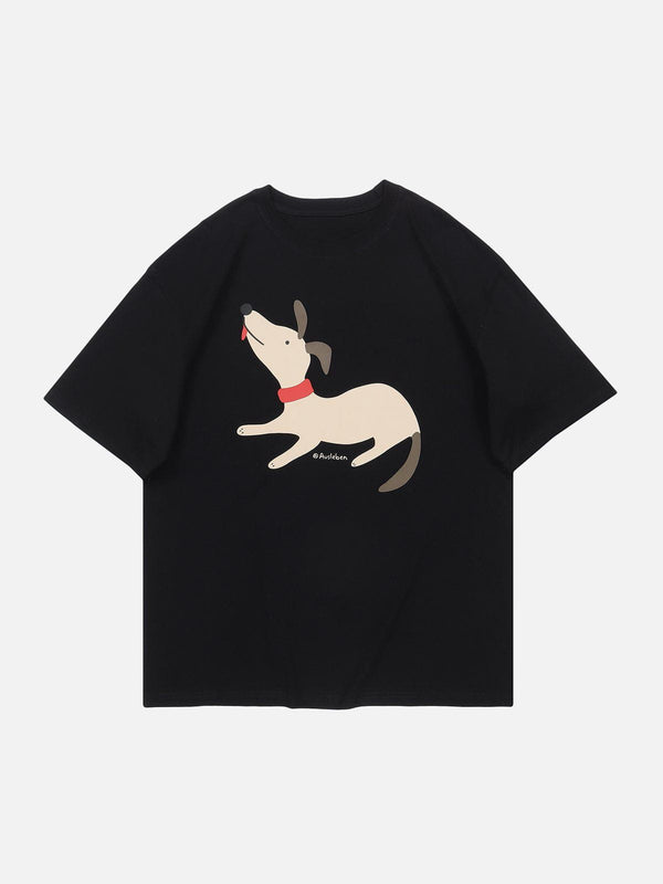 AlanBalen® - Cute Dog Graphic Tee AlanBalen