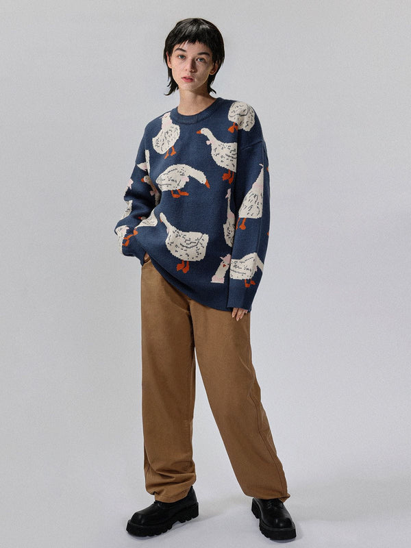 AlanBalen® - Cute Duck Knit Sweater AlanBalen