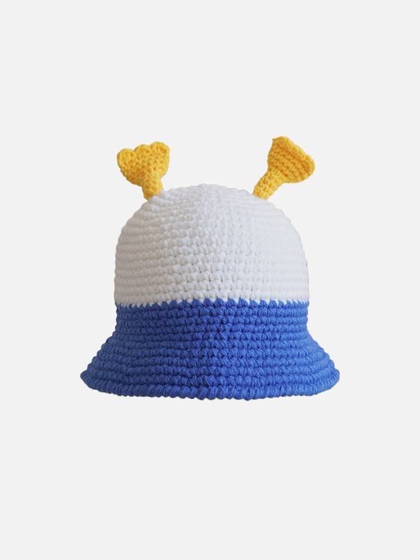 AlanBalen® - Cute Funny Color Block Knitted Hat AlanBalen