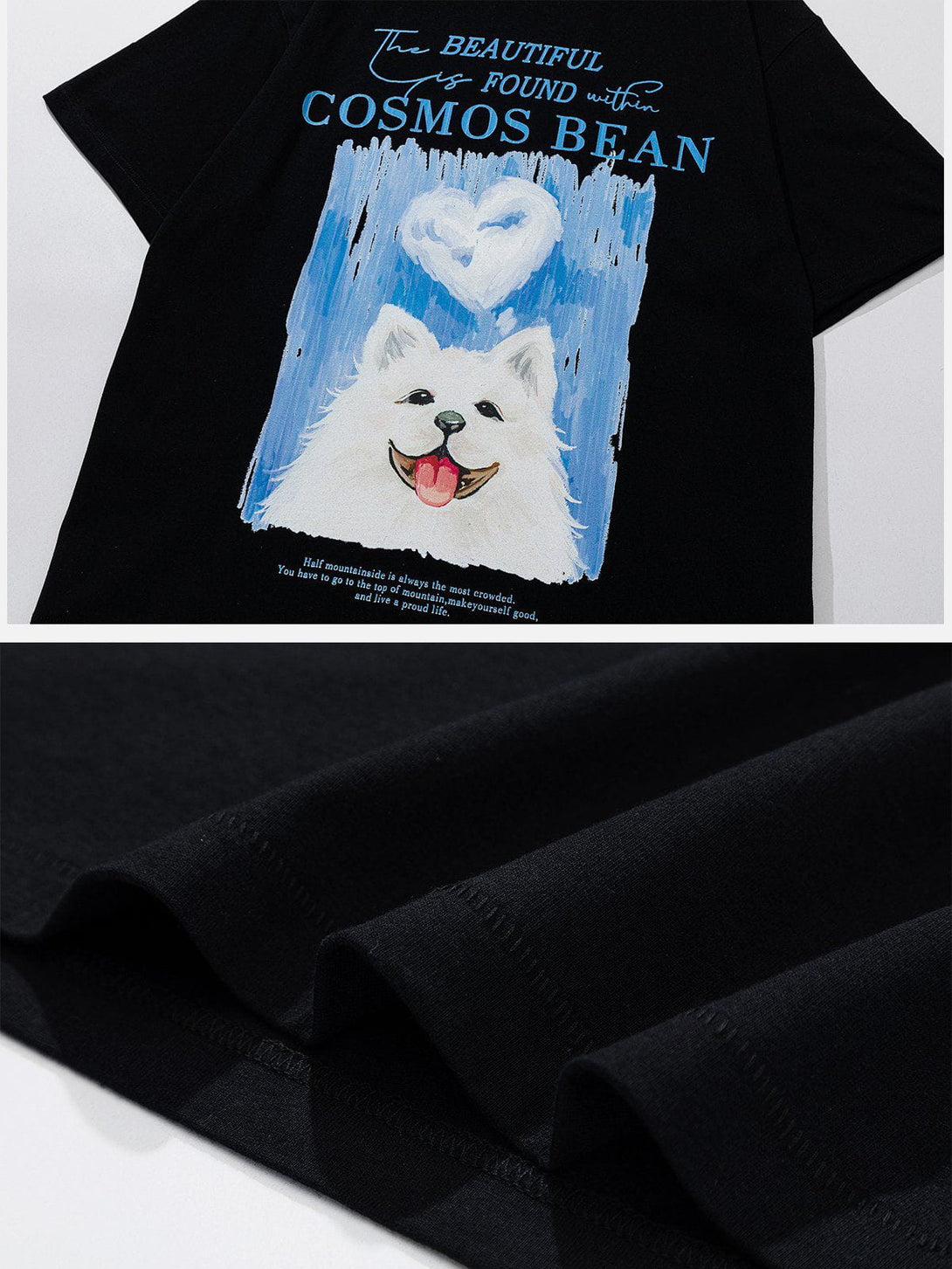 AlanBalen® - Cute Samoyed Print Tee AlanBalen