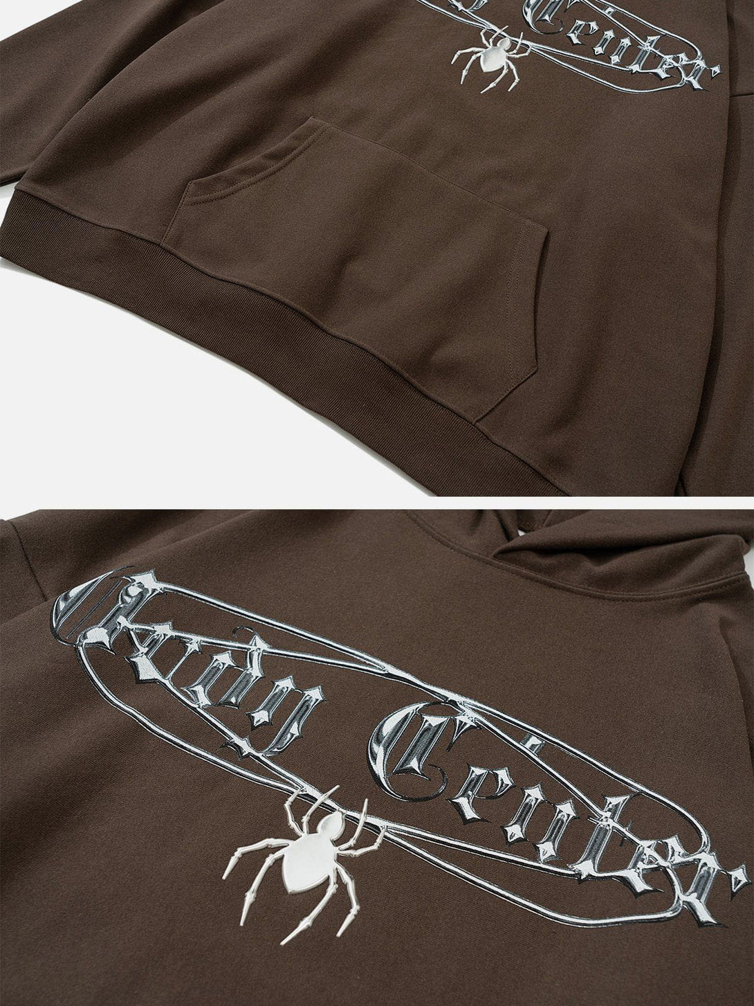 AlanBalen® - Deadly Venomous Spider Thermo Print Hoodie AlanBalen