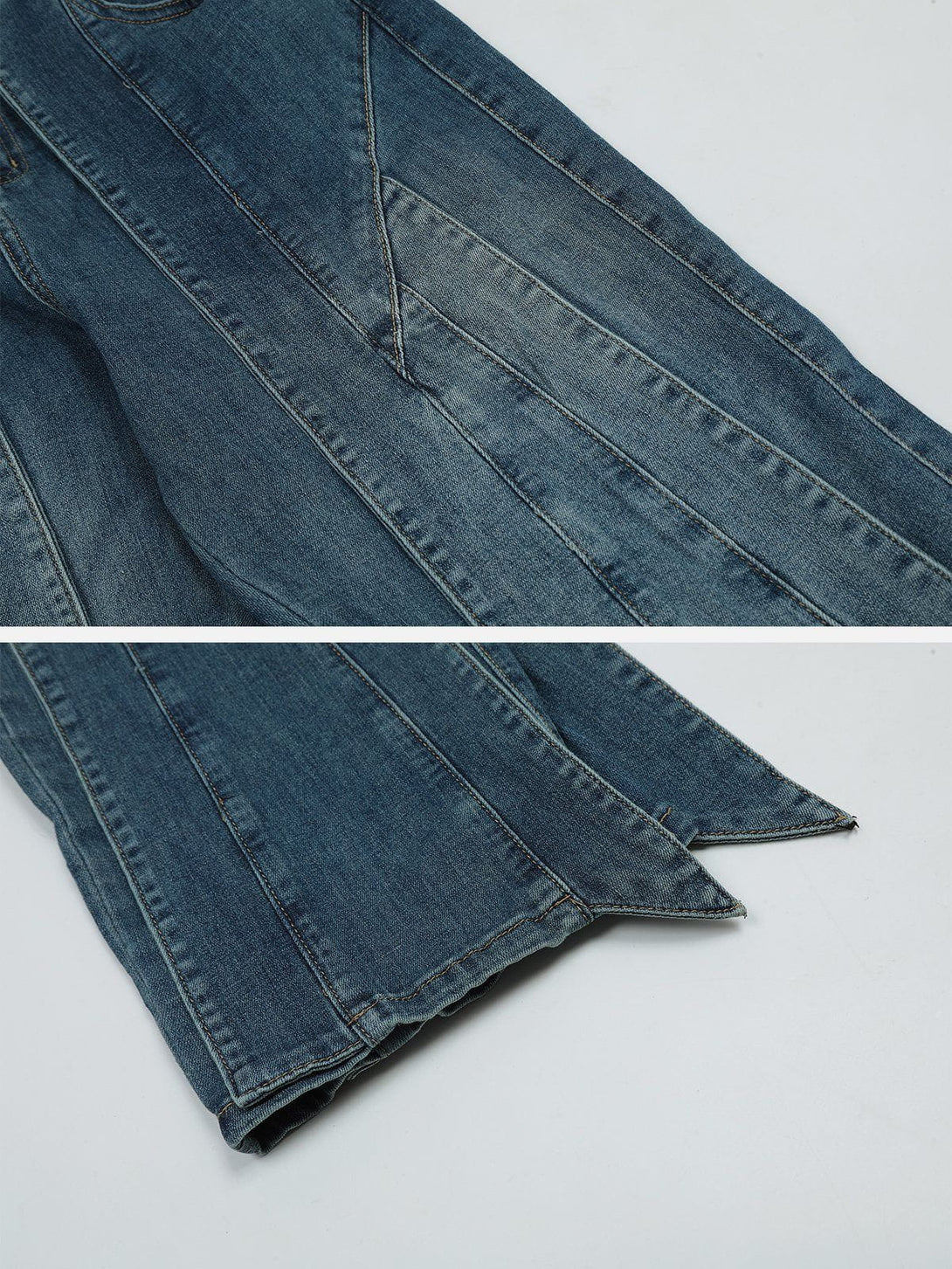 AlanBalen® - Deconstruction Split Jeans AlanBalen