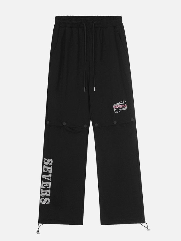 AlanBalen® - Detachable Print Sweatpants AlanBalen