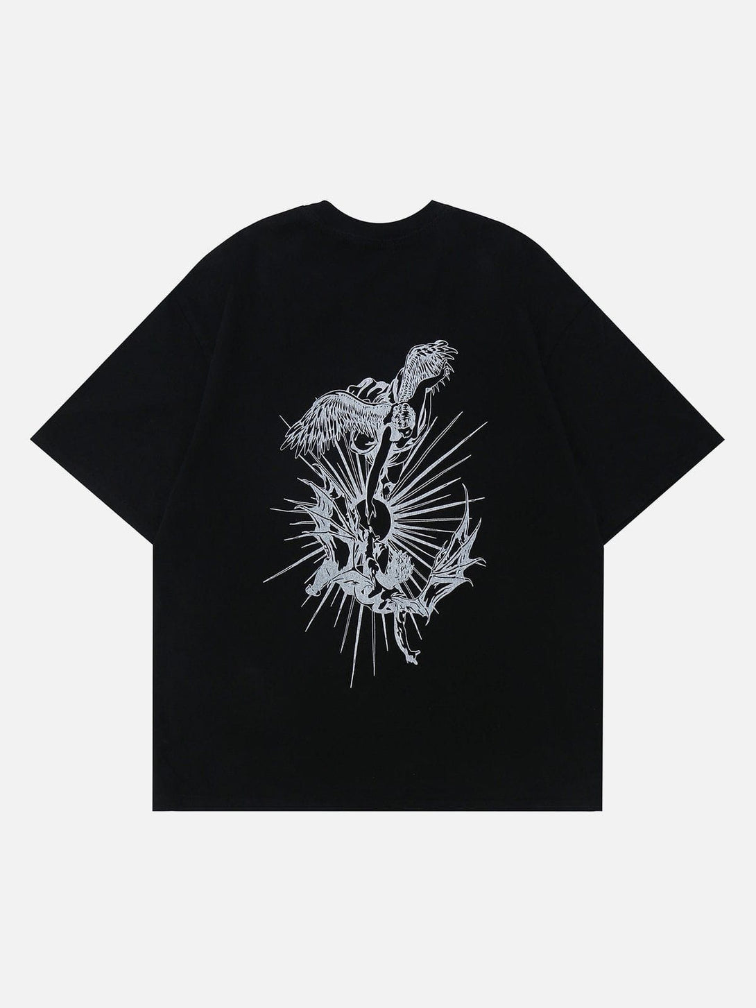 AlanBalen® - Devil Angel Graphic Tee AlanBalen