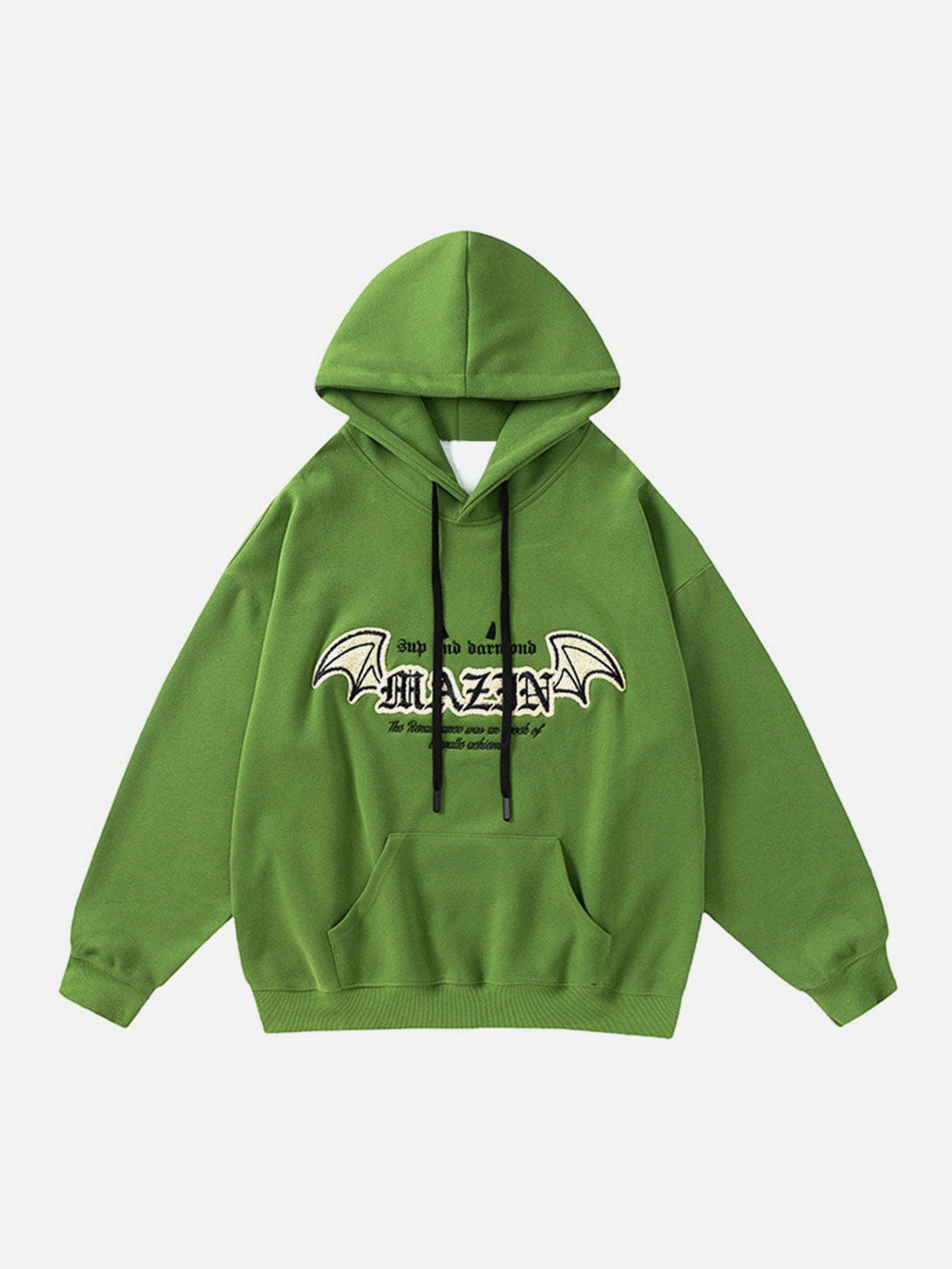 AlanBalen® - Devil's Wings Embroidery Hoodie AlanBalen