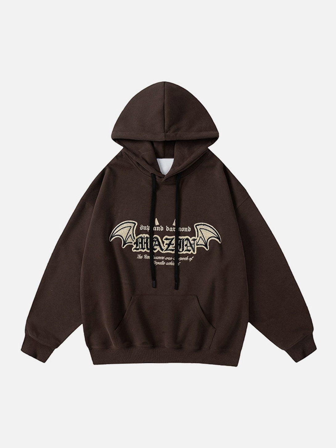 AlanBalen® - Devil's Wings Embroidery Hoodie AlanBalen