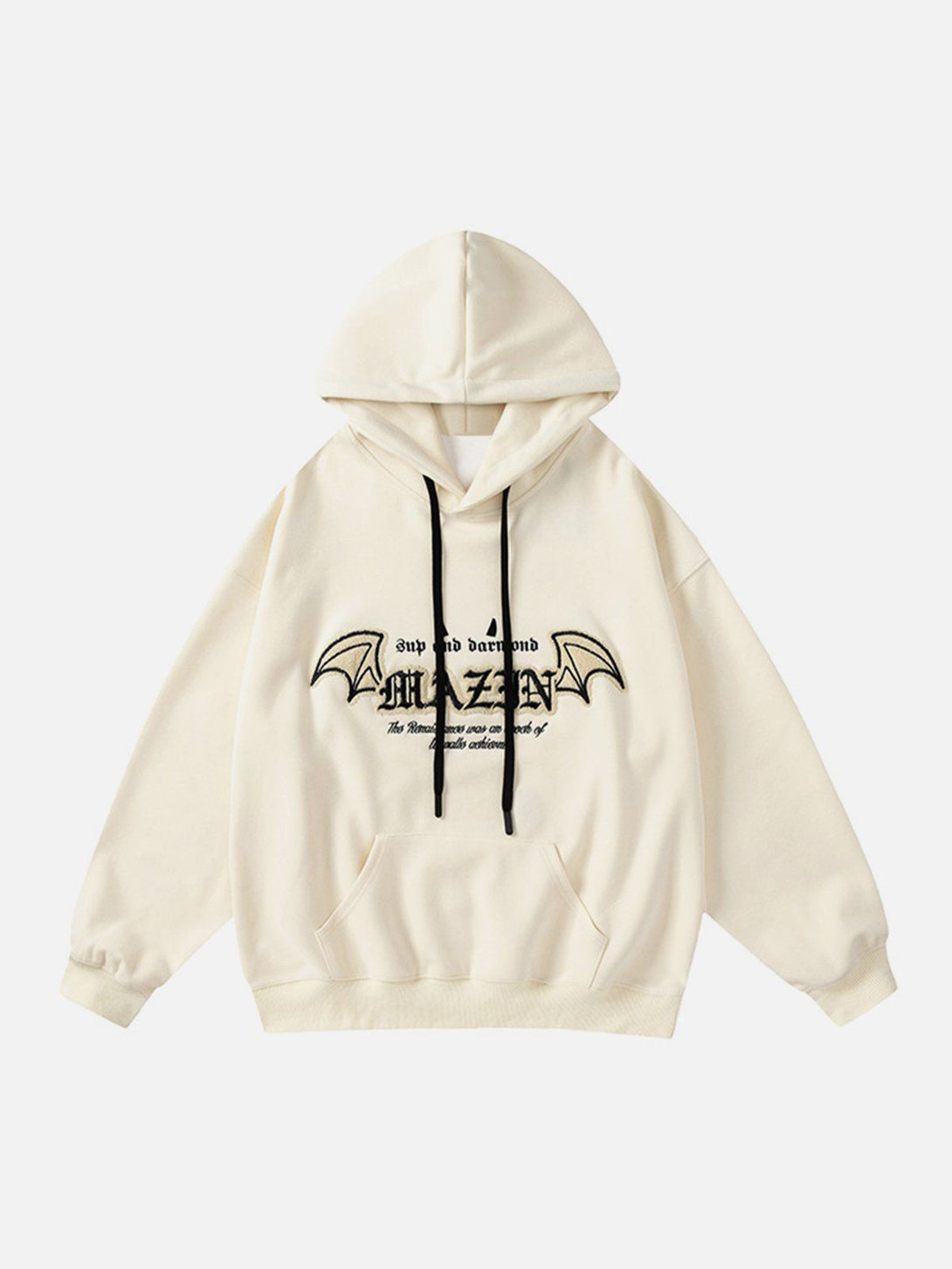 AlanBalen® - Devil's Wings Embroidery Hoodie AlanBalen