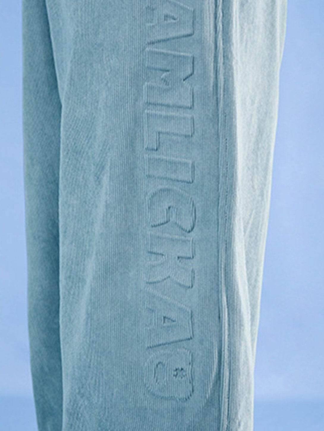 AlanBalen® - Dimensional Print Leg Straps Pants AlanBalen