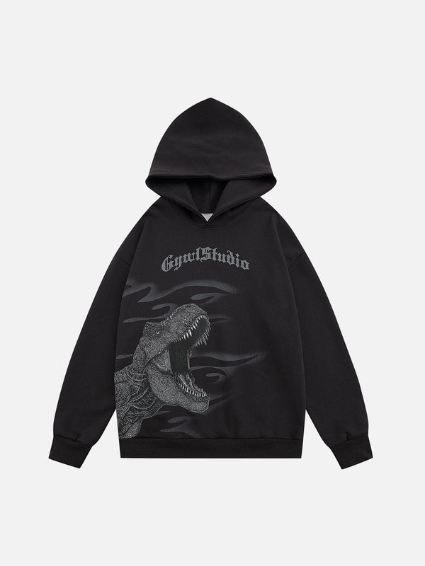 AlanBalen® - Dinosaur Print Hoodie AlanBalen