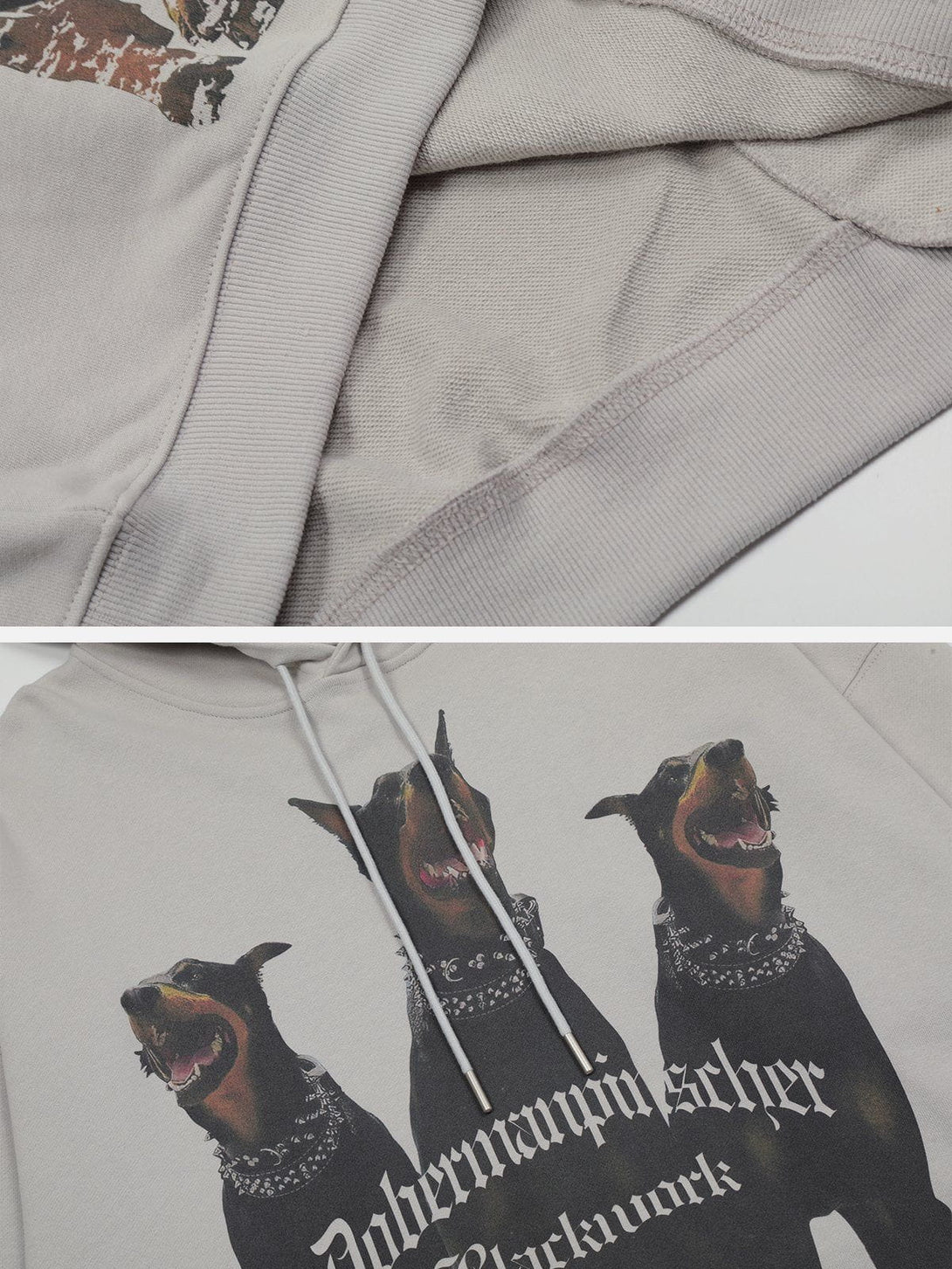 AlanBalen® - Doberman Print Hoodie AlanBalen