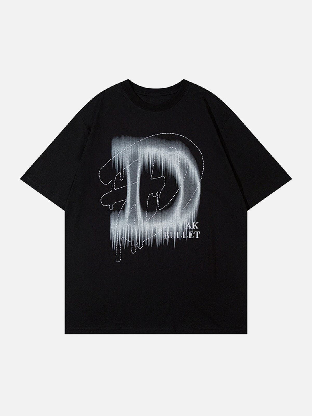 AlanBalen® - Doodle Letter Graphic Tee AlanBalen