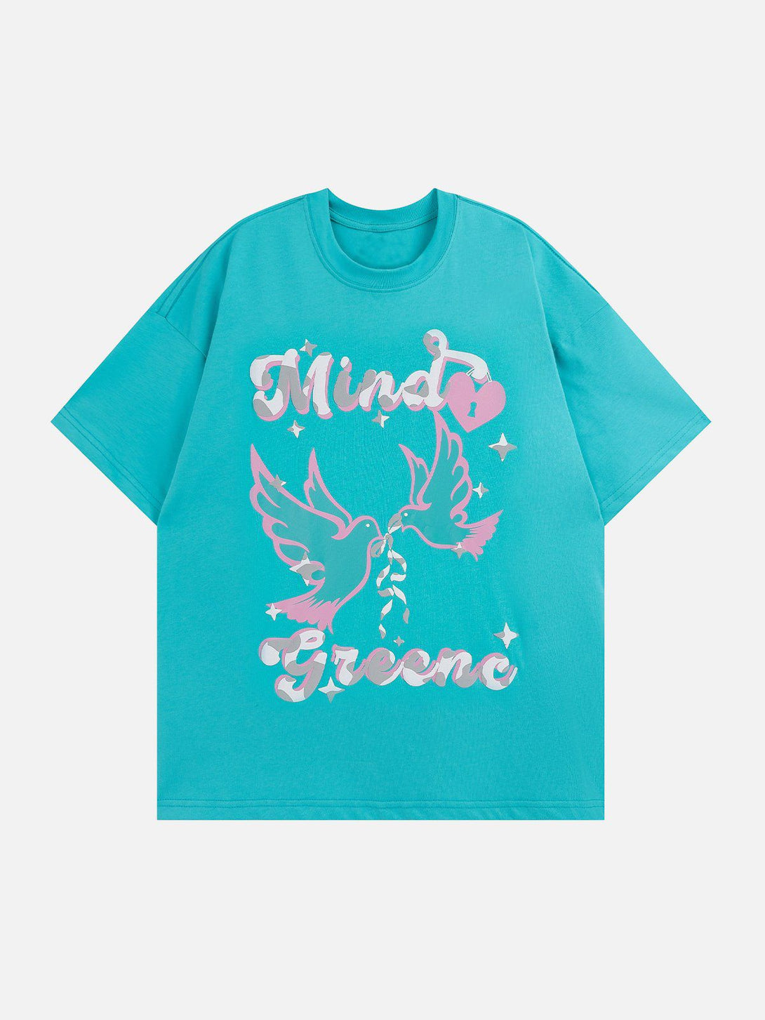 AlanBalen® - Dove Clash Print Tee AlanBalen