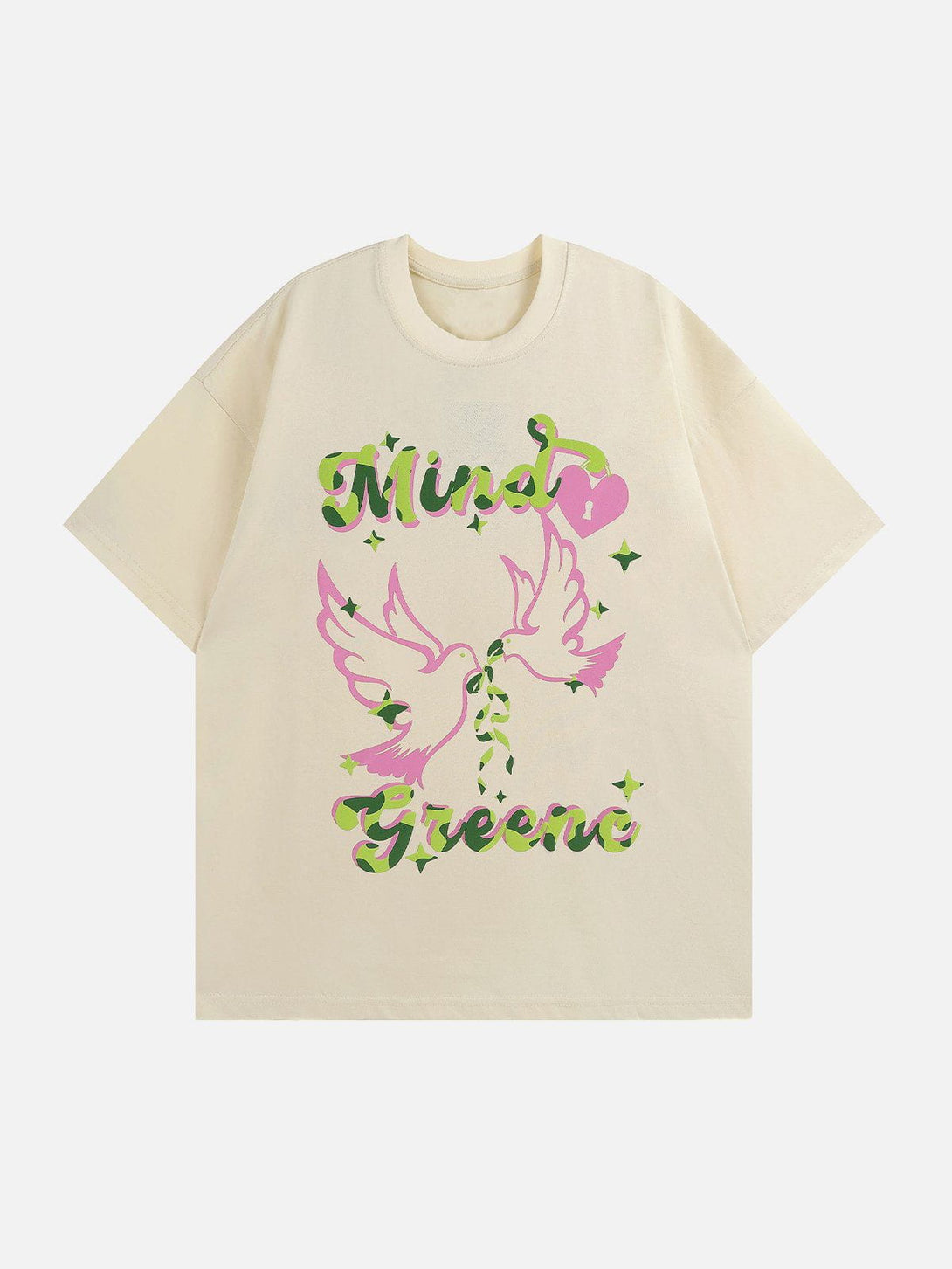 AlanBalen® - Dove Clash Print Tee AlanBalen