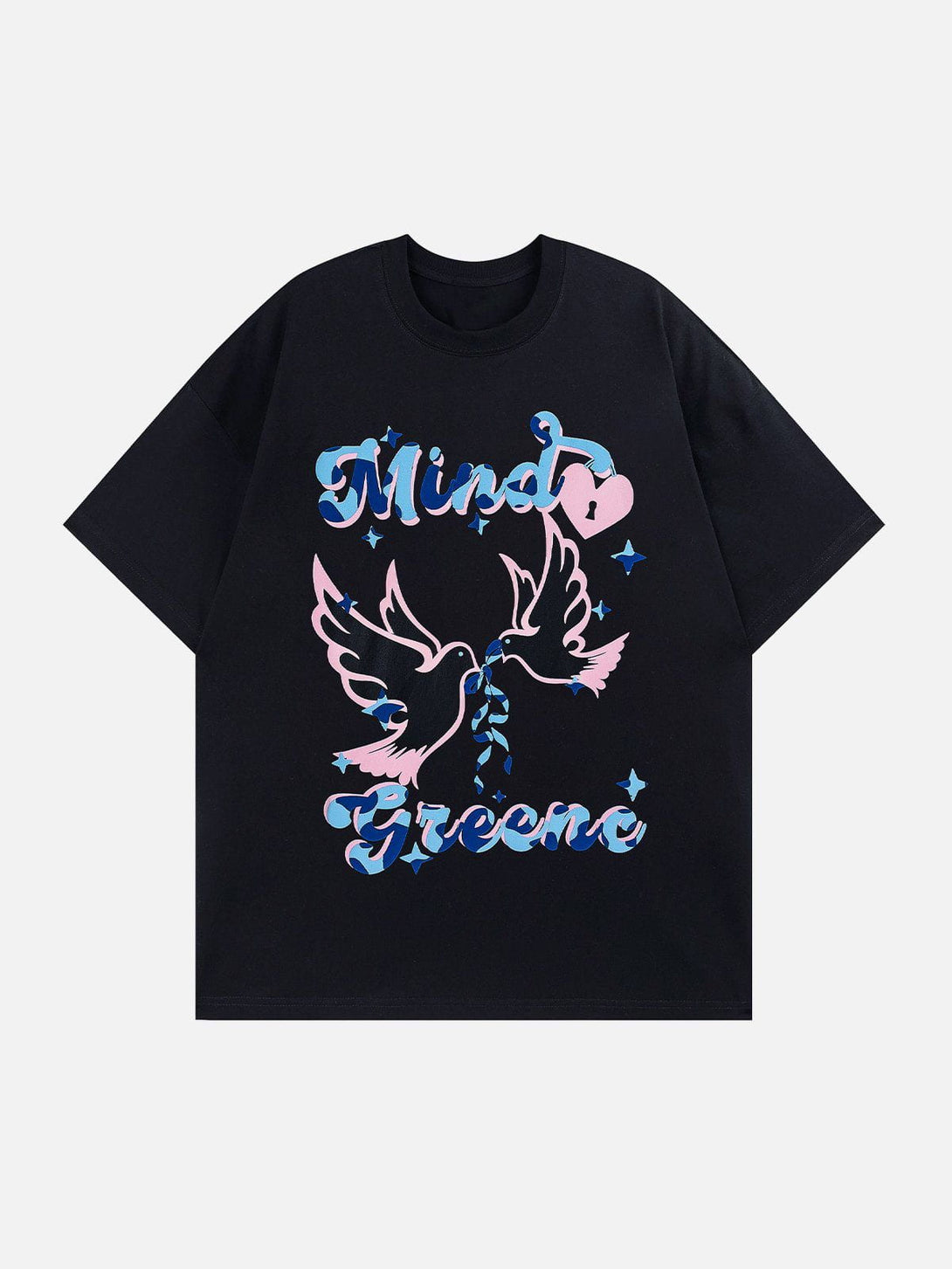 AlanBalen® - Dove Clash Print Tee AlanBalen