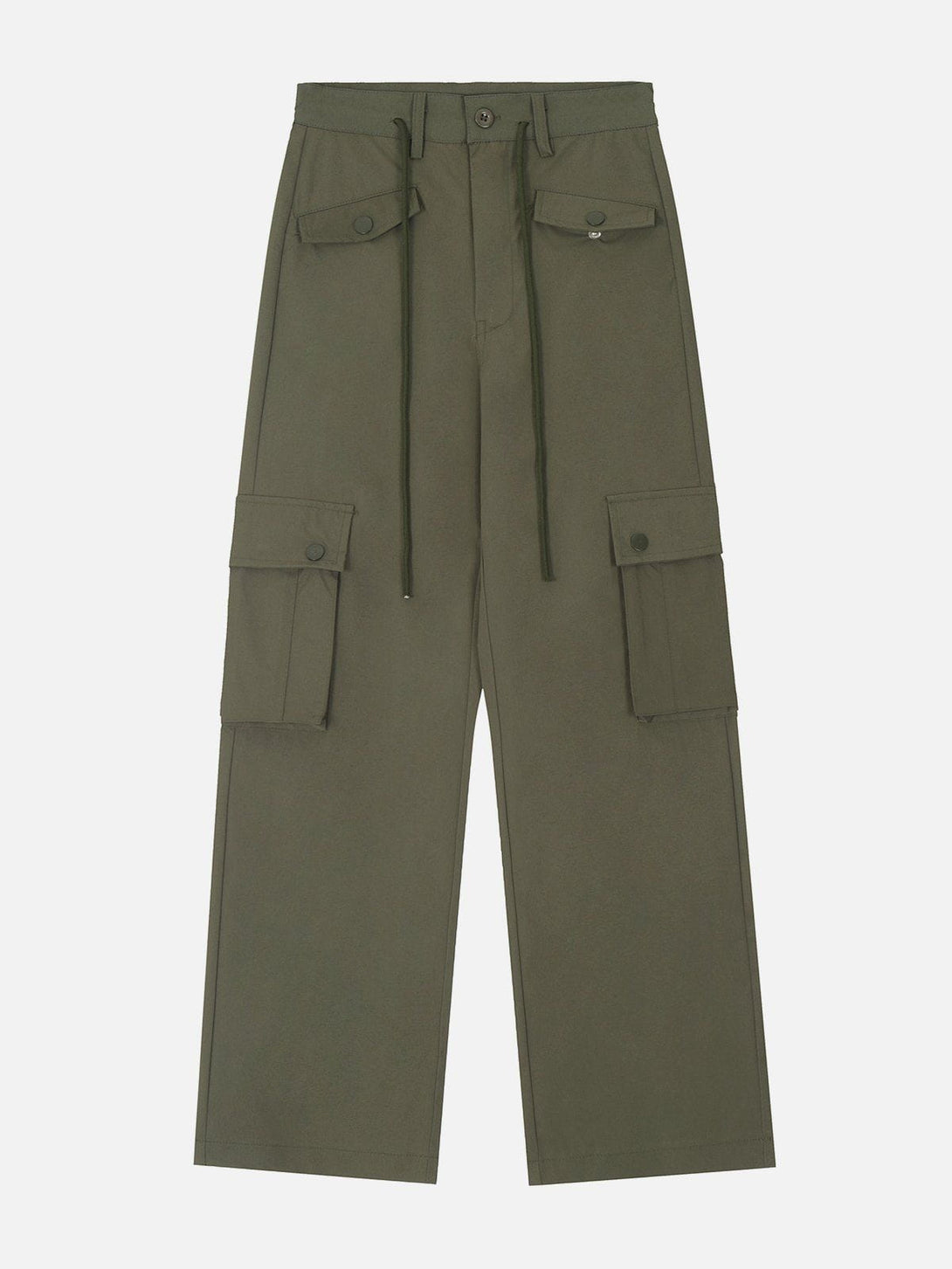 AlanBalen® - Drawstring Multi Pocket Cargo Pants AlanBalen