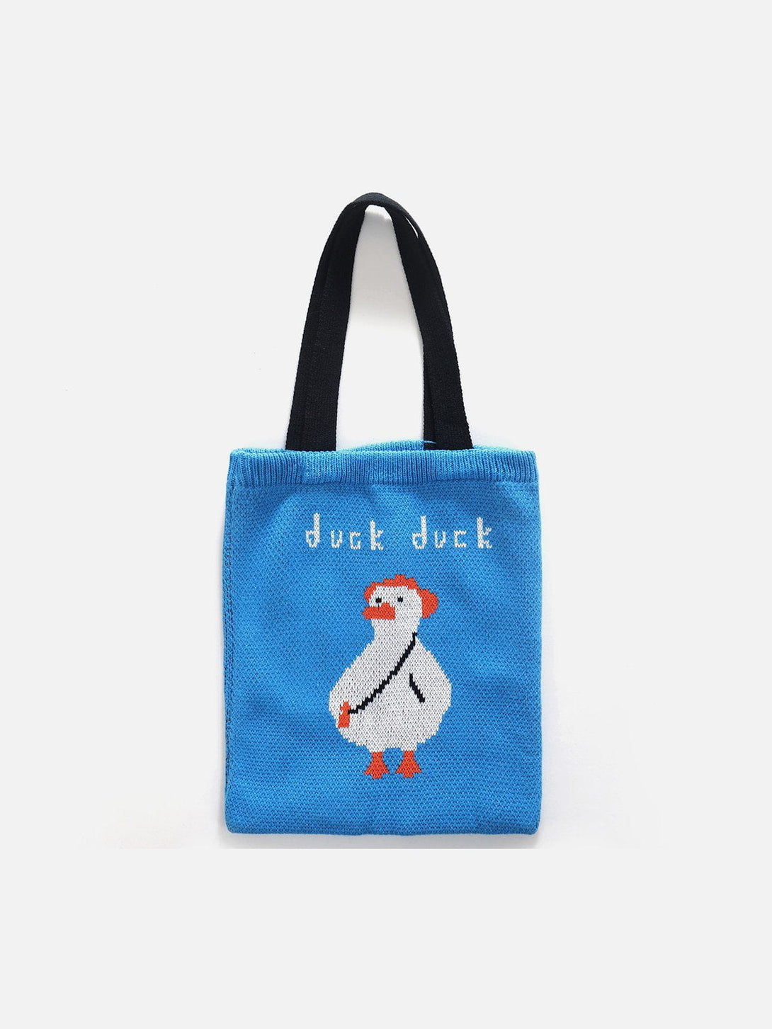 AlanBalen® - Duck Print Knitting Handbag AlanBalen