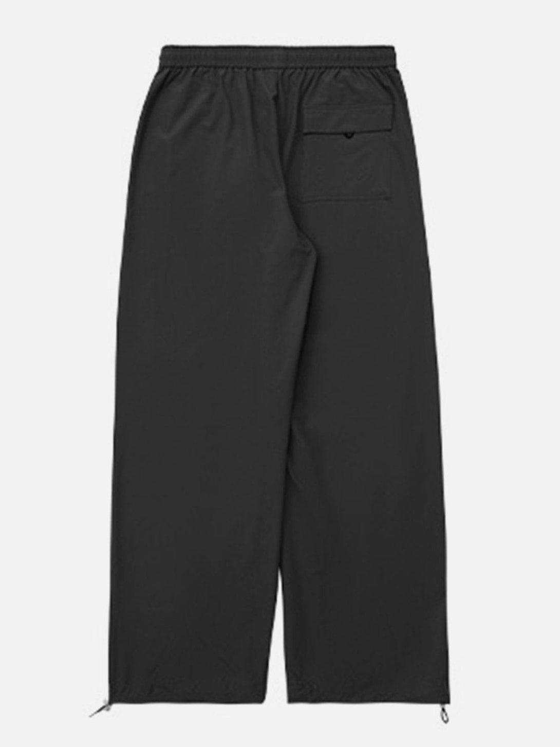 AlanBalen® - Embroidered Drawstring Solid Pants AlanBalen