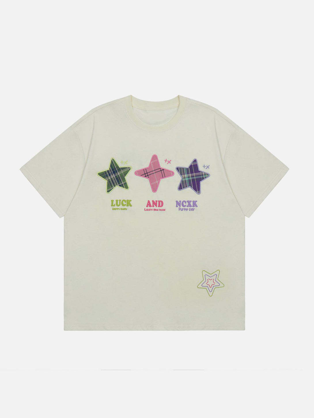 AlanBalen® - Embroidered Foam Star Tee AlanBalen