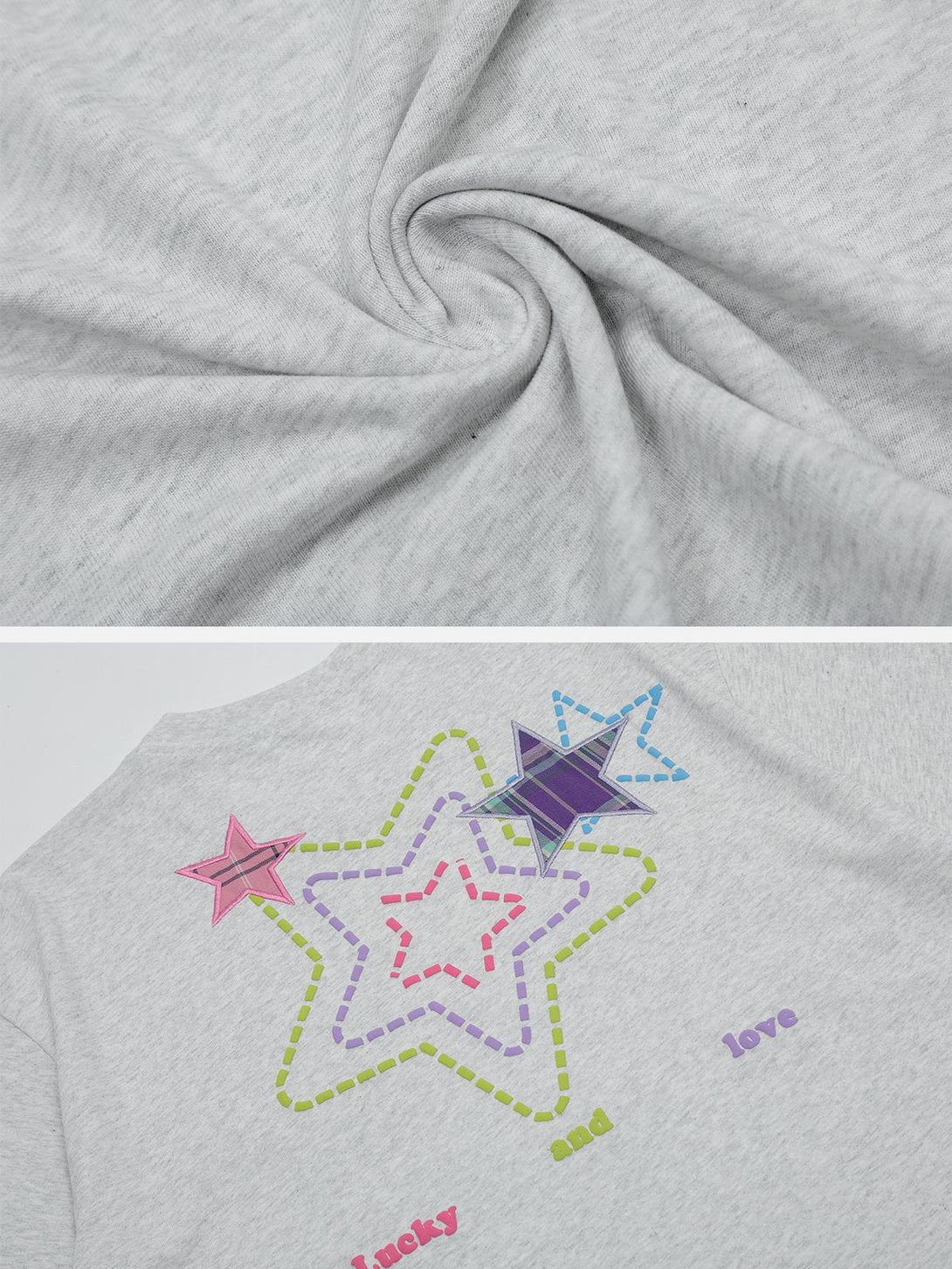 AlanBalen® - Embroidered Foam Star Tee AlanBalen