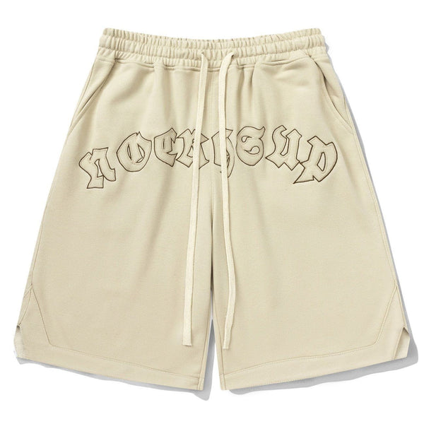 AlanBalen® - Embroidered Letters Shorts AlanBalen