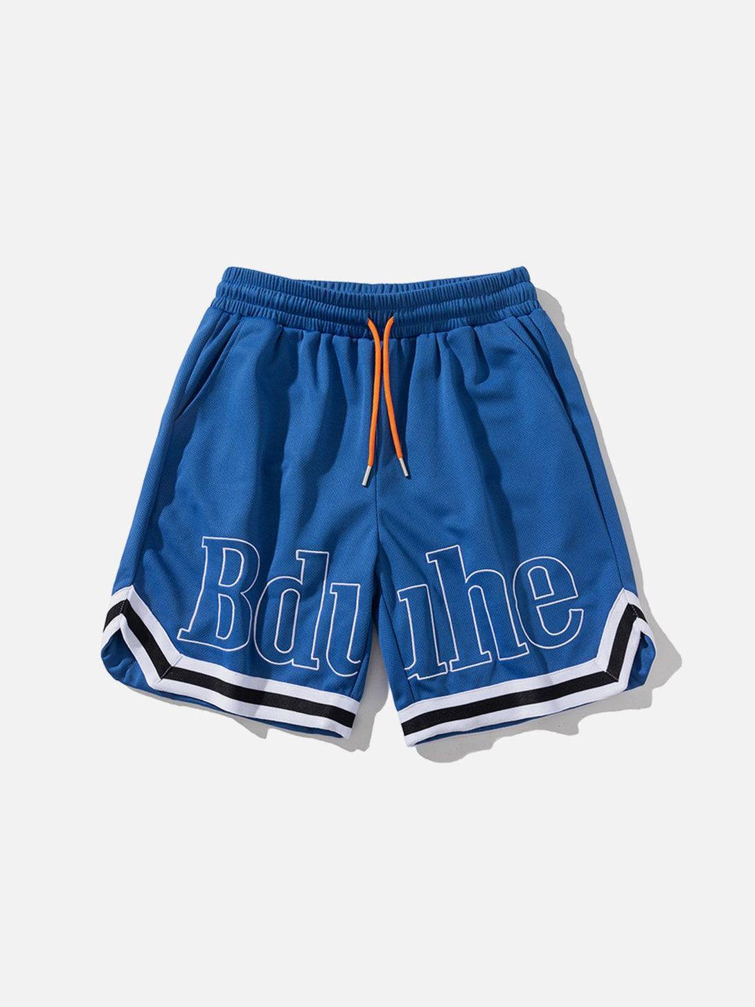 AlanBalen® - Embroidered Letters Sports Shorts AlanBalen