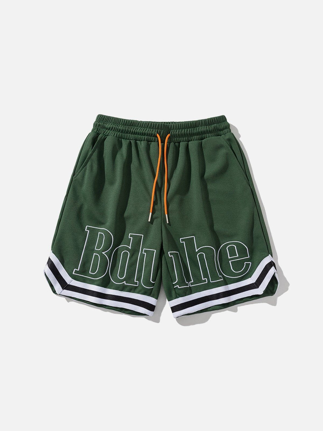 AlanBalen® - Embroidered Letters Sports Shorts AlanBalen