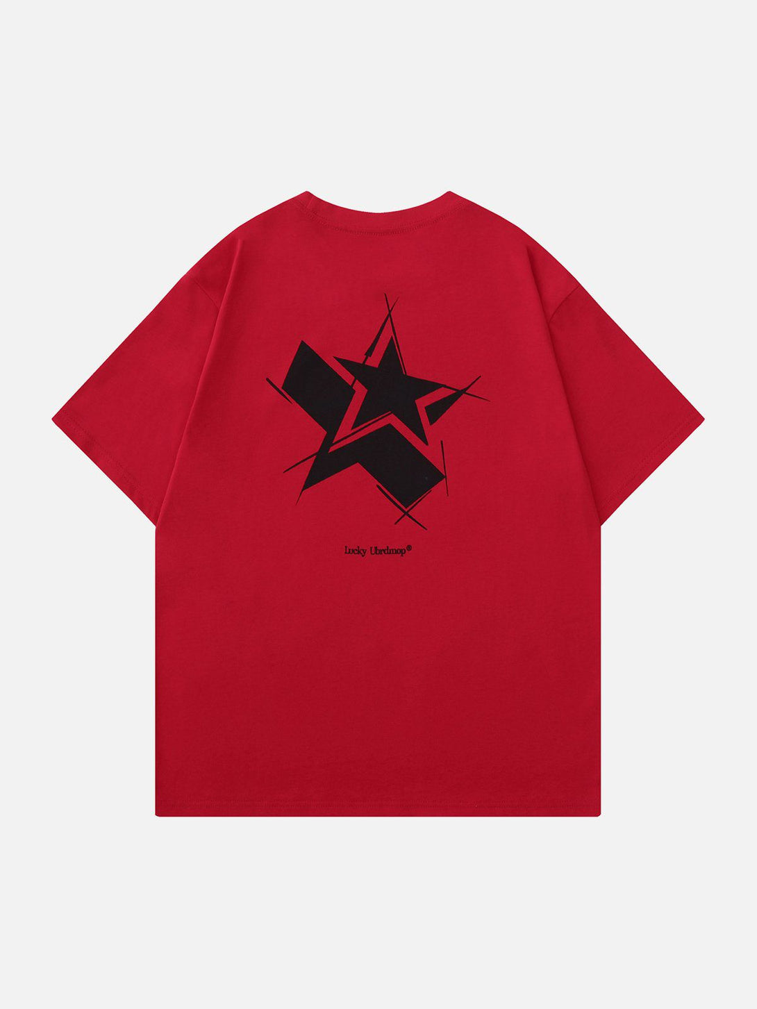 AlanBalen® - Embroidered Line Letter Stars Tee AlanBalen