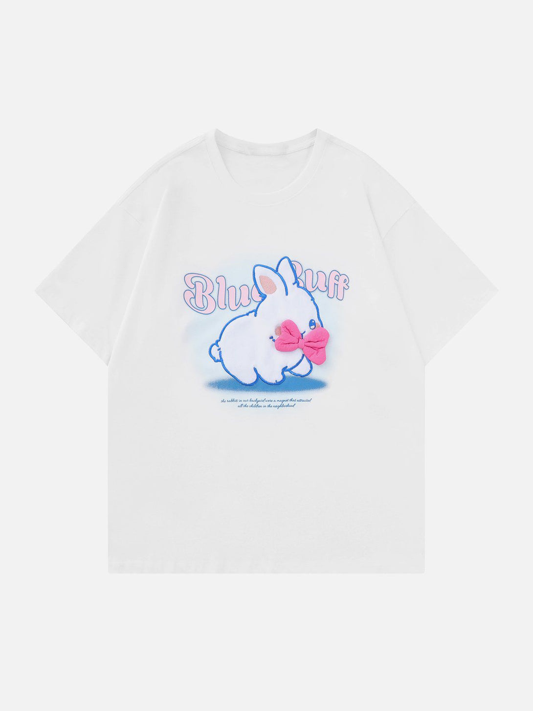 AlanBalen® - Embroidered Plush Rabbit Tee AlanBalen