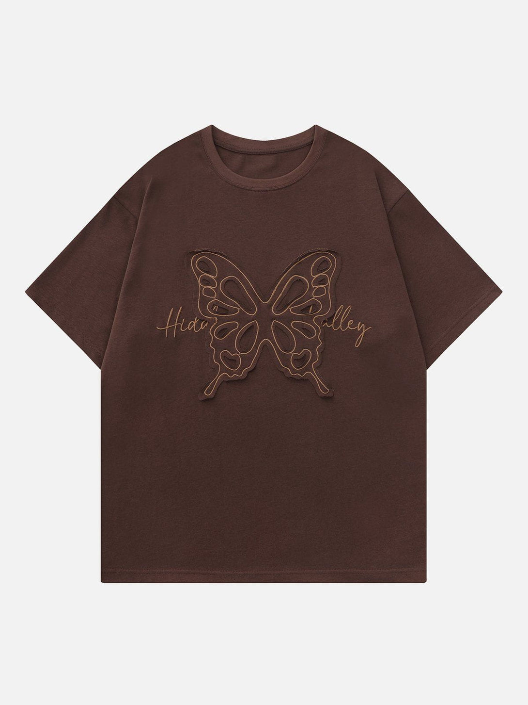 AlanBalen® - Embroidery Butterfly Tee AlanBalen