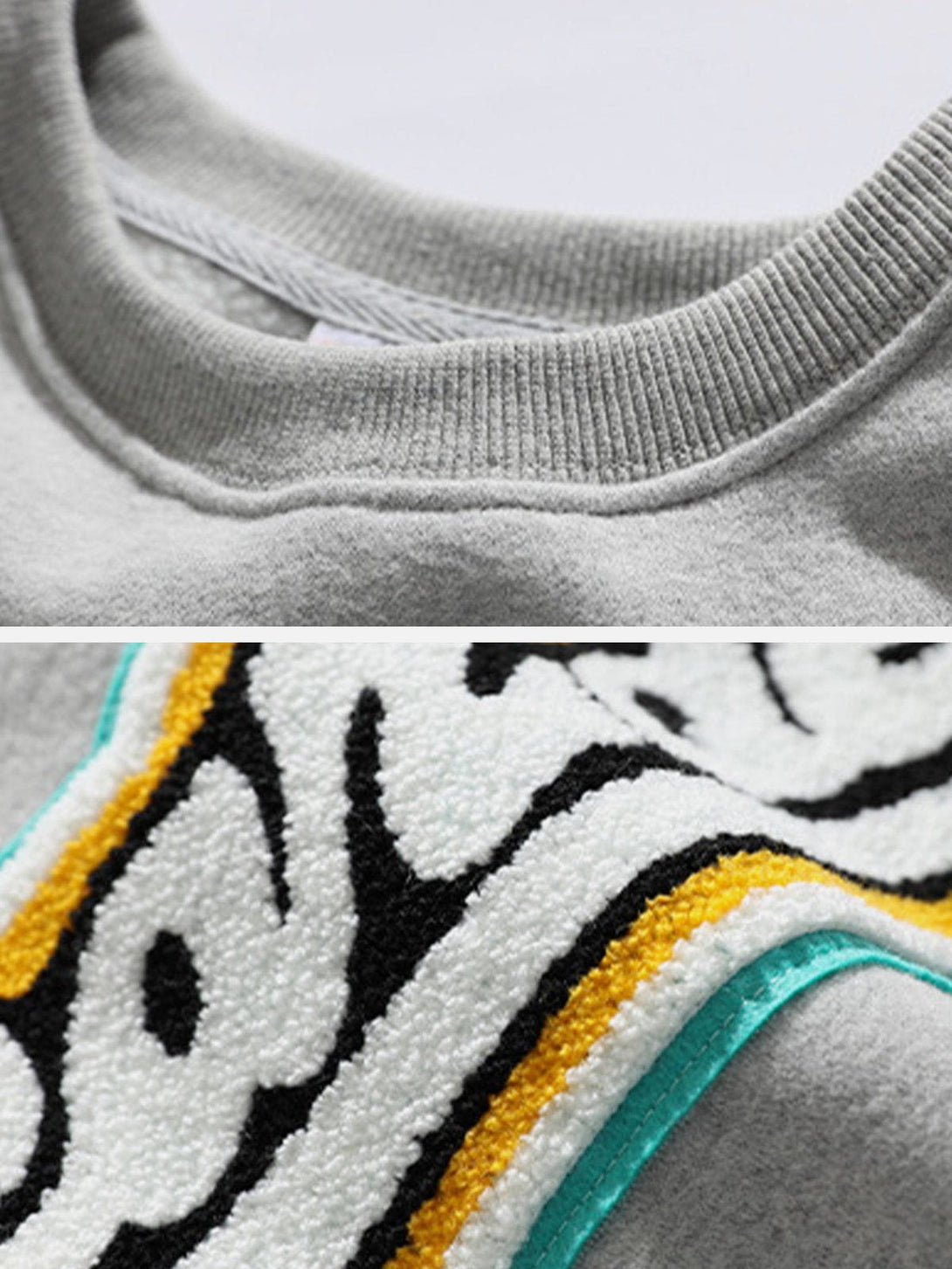 AlanBalen® - Embroidery Graphic Sweatshirt AlanBalen