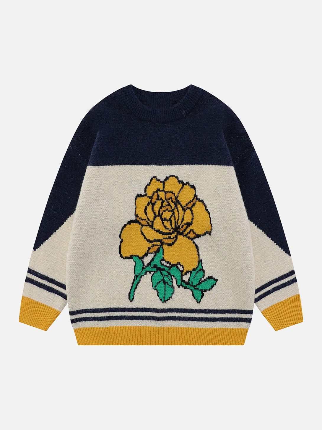 AlanBalen® - Embroidery Pullover Sweater AlanBalen