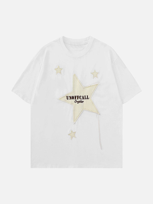 AlanBalen® - Embroidery Star Tee AlanBalen