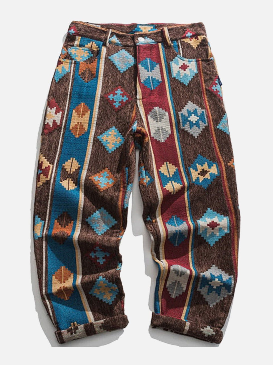 AlanBalen® - Ethnic Embroidery Pants AlanBalen