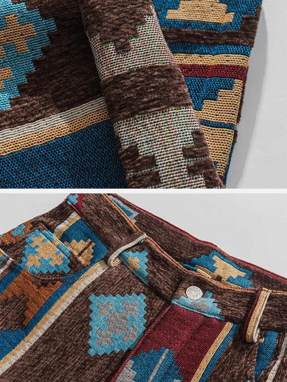 AlanBalen® - Ethnic Embroidery Pants AlanBalen