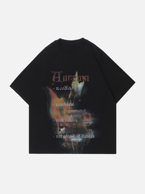 AlanBalen® - Fire Graphic Tee AlanBalen