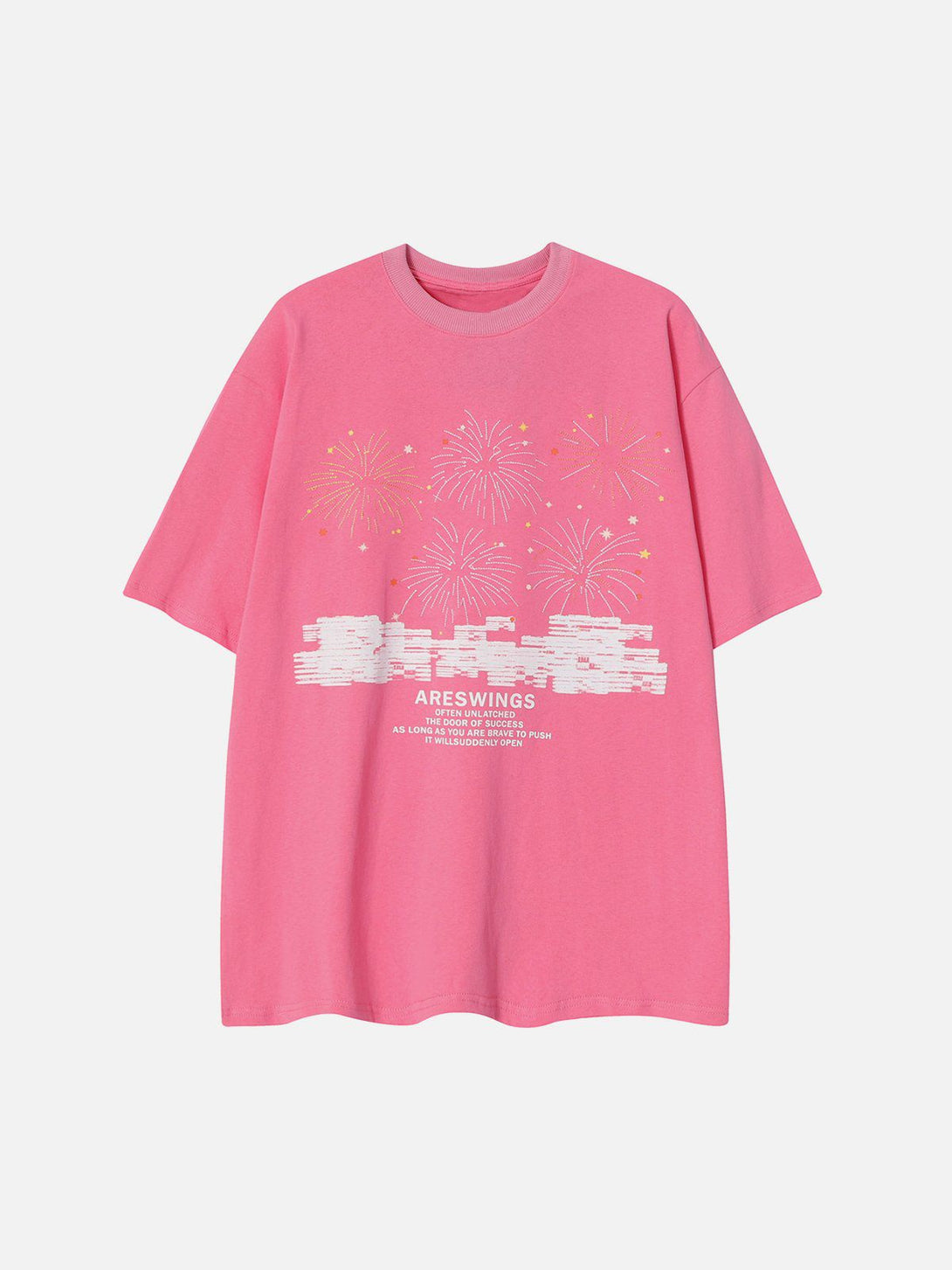 AlanBalen® - Fireworks Display Print Tee AlanBalen