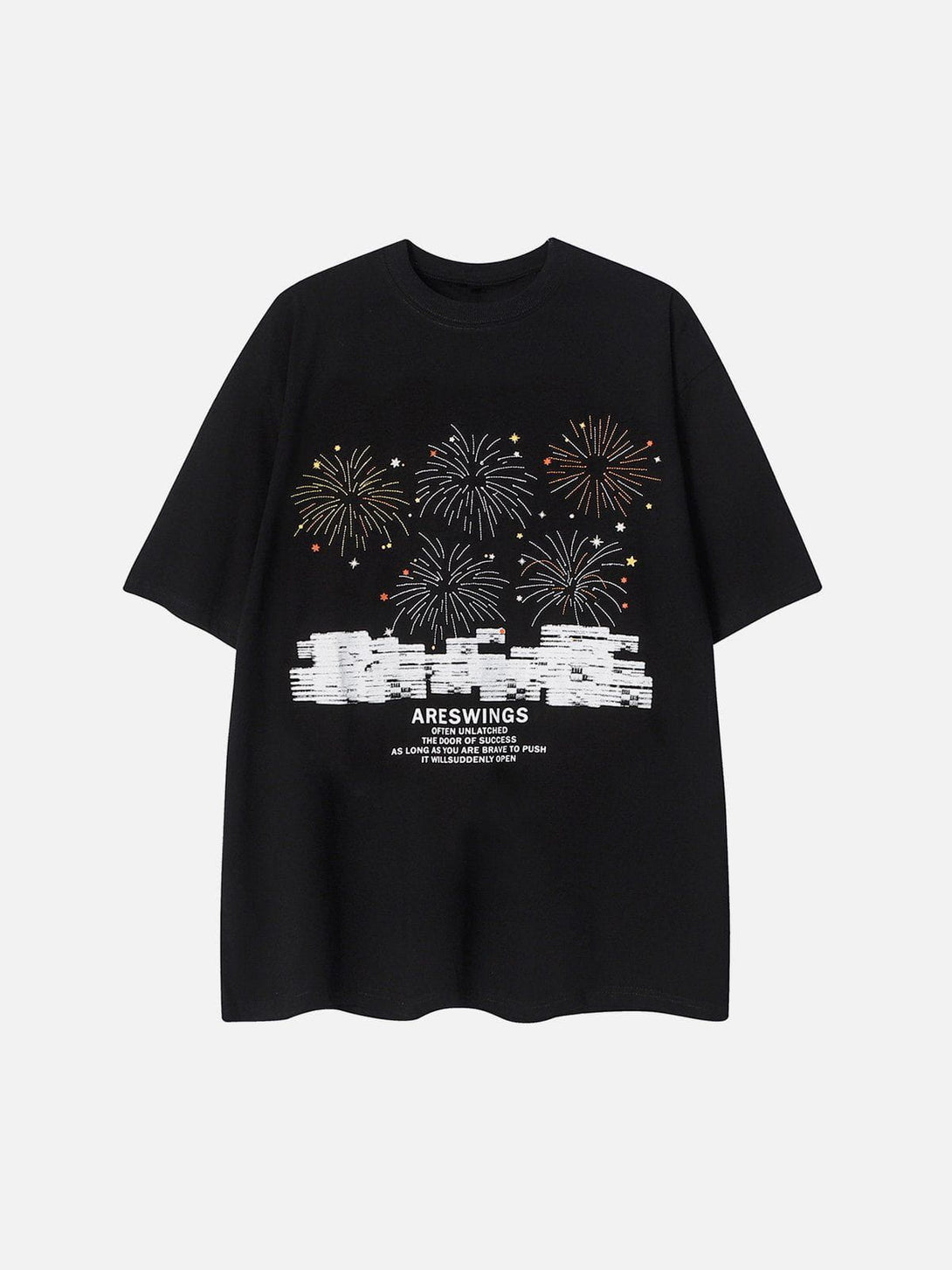 AlanBalen® - Fireworks Display Print Tee AlanBalen