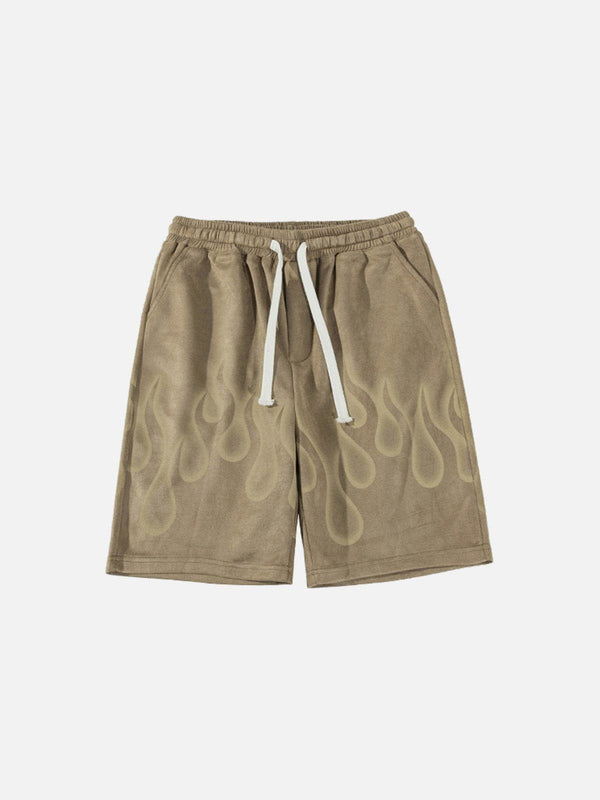 AlanBalen® - Flame Graphic Shorts AlanBalen