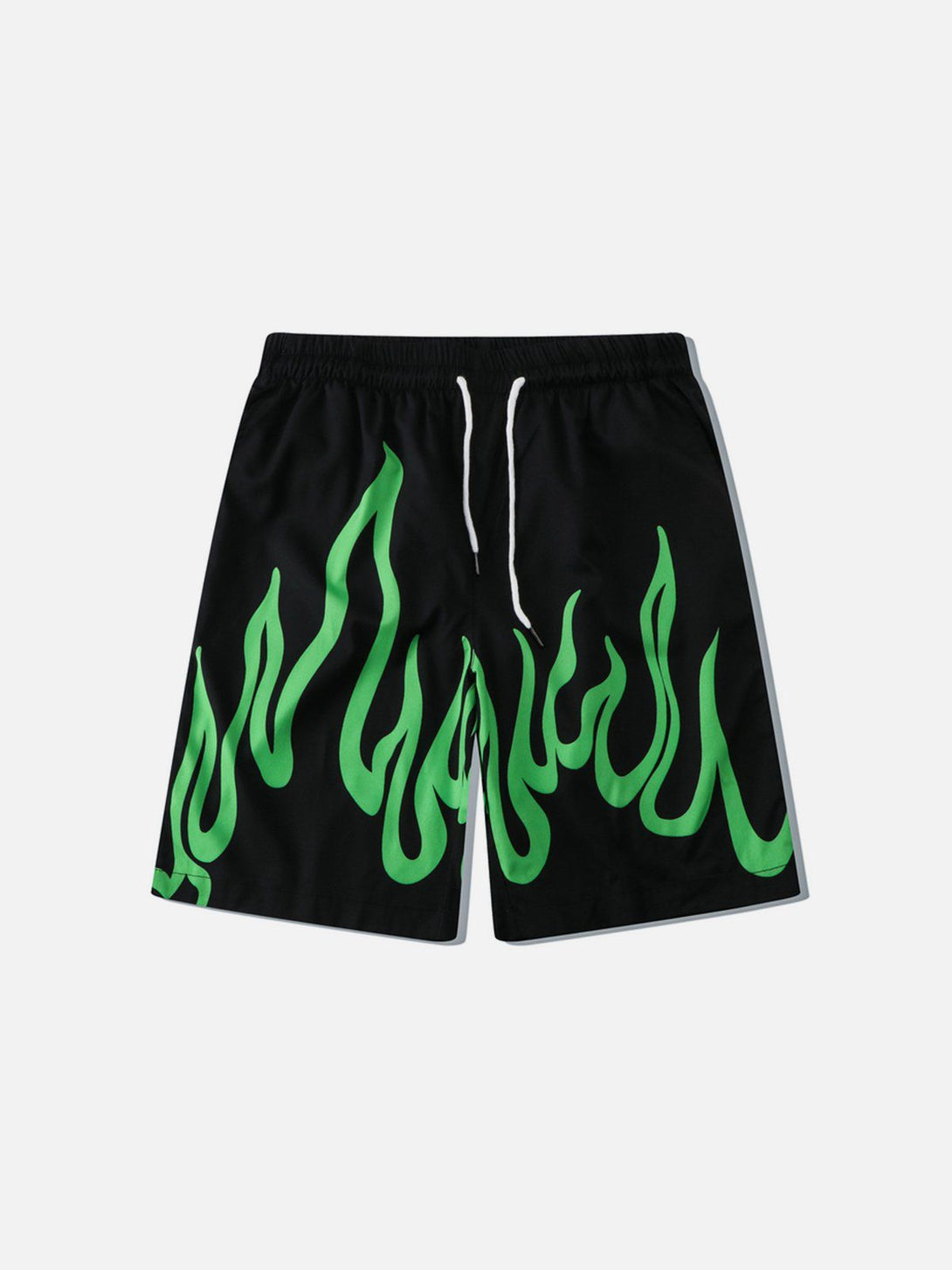 AlanBalen® - Flame Print Shorts AlanBalen